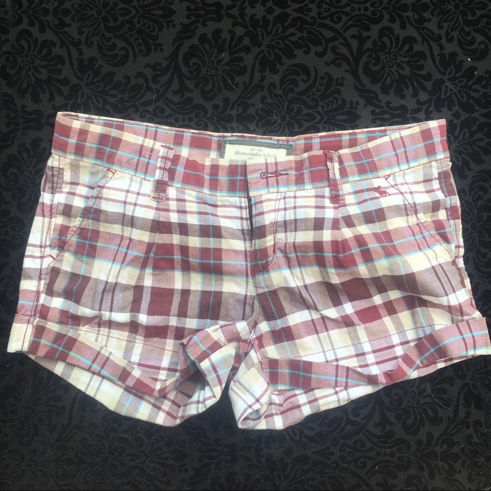 Abercrombie Plaid shorts